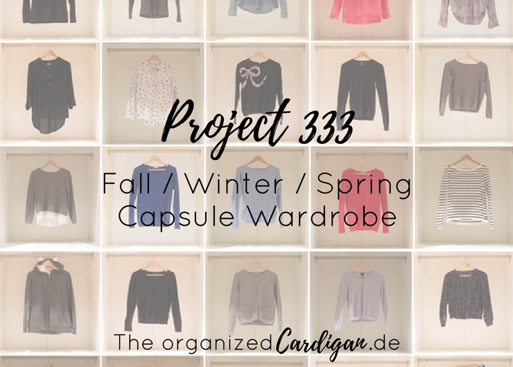 Project 333 Complete Fall Winter Spring Capsule Wardrobe