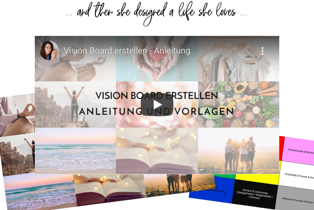 Vision Board erstellen-Anleitung und Vorlage